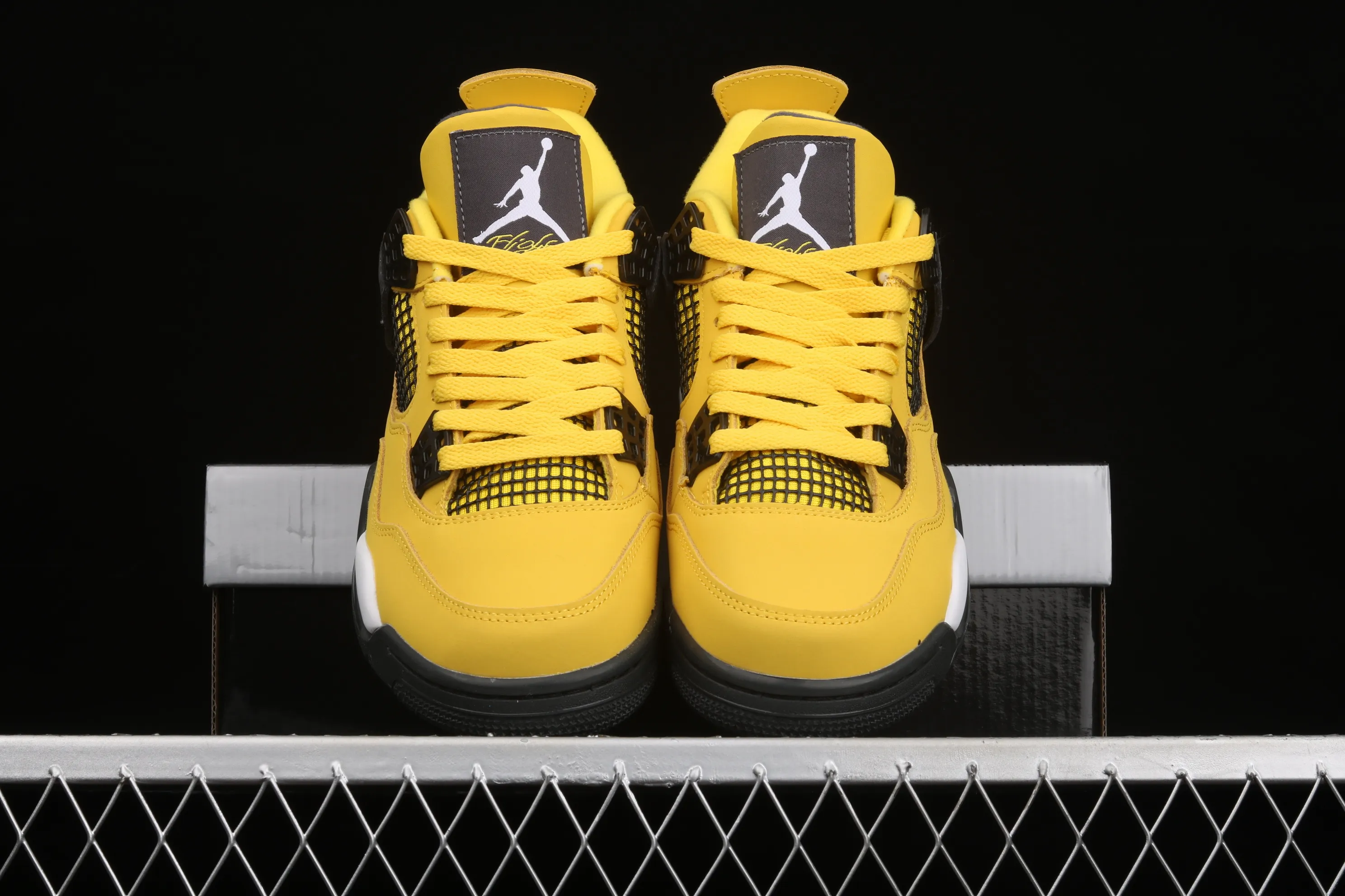All categories Air Jordan Jordan series basketball shoes Air Jordan 4 G version Air Jordan 4 "Lightning" AJ4 Joe 4 yellow electric mother 314254-702